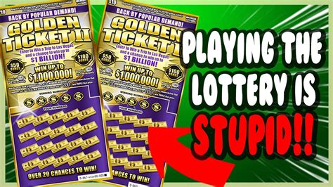 why is the lottery bad.